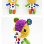 Bear Animal Crossing Patch Amigurumi Crochet Free Pattern
