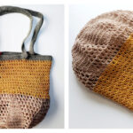 Crochet Acorn Market Bag Free Pattern