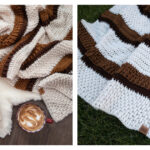 Crochet Caramel Latte Blanket Free Pattern