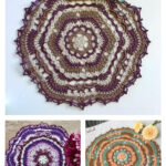 Royal Crown Mandalas Crochet Free Pattern