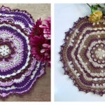 Royal Crown Mandalas Crochet Free Pattern