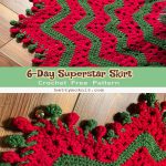 Christmas Skirt Crochet Free Pattern