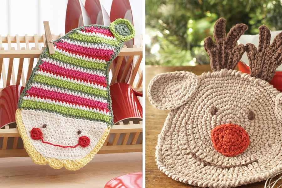 Crochet Christmas Dishcloth Pattern - Payhip