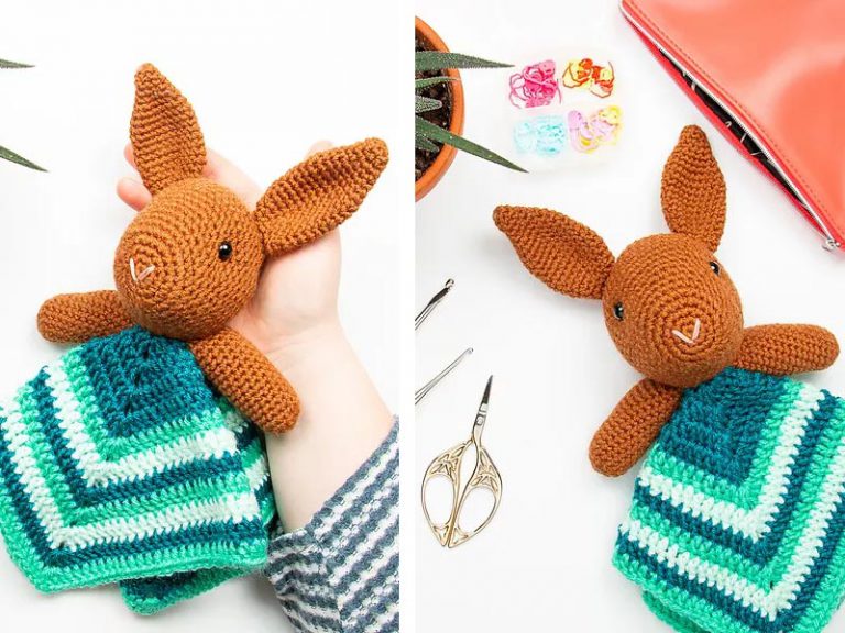 My Cuddle Crochet Bunny Lovey Free Pattern
