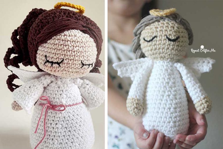 Crochet Angel Doll Amigurumi Free Patterns