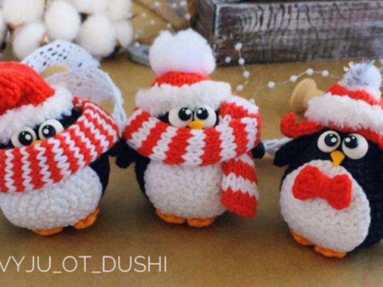 Crochet Amigurumi Penguins Free Pattern