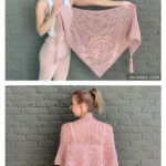 Bella Rosa Shawl Free Crochet Pattern