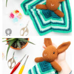 Crochet Bunny Lovey Free Pattern