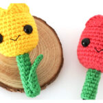 Tulip Amigurumi Crochet Free Pattern