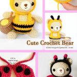 Cute Crochet Bear Amigurumi – Free Pattern