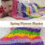 Spring Flowers Blanket – FREE Crochet Pattern