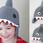 Cute Crochet Shark Hat Free Pattern