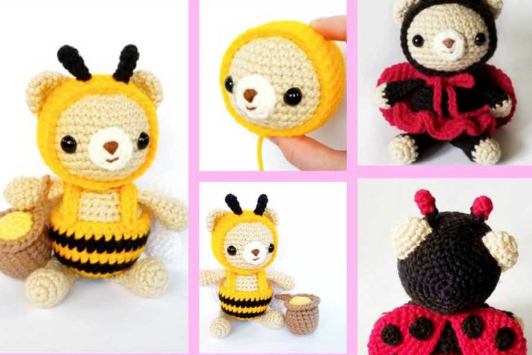 Cute Crochet Bear Amigurumi Free Pattern