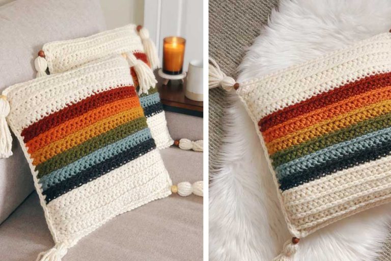 The Better Days Crochet Pillow Free Pattern