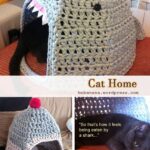 Crochet Cozy Cat House Free Pattern