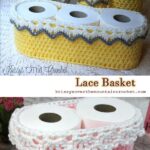 Crochet Lace Basket Free Pattern
