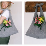 Crochet Origami Tote Bag Free Pattern