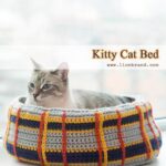 Curl-Up Kitty Cat Bed Crochet Free Pattern