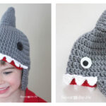 Cute Crochet Shark Hat Free Pattern