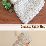 Crochet Cable Hat Free Pattern