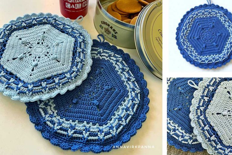 Crochet Easy Bake Potholders Free Pattern