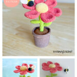 Bumble Blossom Amigurumi Crochet Pattern