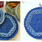 Crochet Easy Bake Potholders Free Pattern