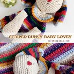 Bunny – Baby Comforter Lovey Crochet Free Pattern