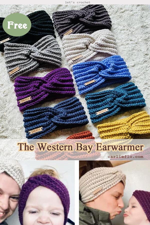 Free Crochet Pattern – The Western Bay Earwarmer