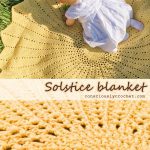 Crochet the Solstice Children blanket Free Pattern