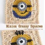 Crochet Minion Granny Squares Free Pattern