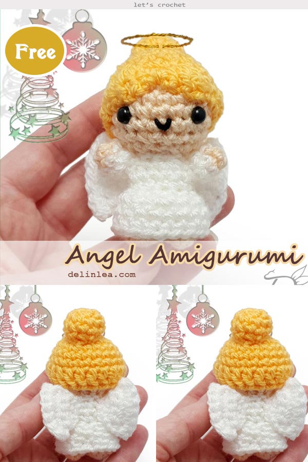 Crochet Angel Amigurumi Free Pattern
