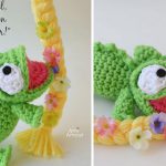 Crochet Chameleon Amigurumi Free Pattern