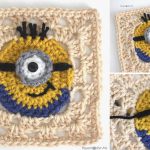 Crochet Minion Granny Squares Free Pattern