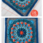 Clown Car Block Free Crochet Pattern