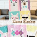 Crochet C2C Llama Blanket Free Pattern