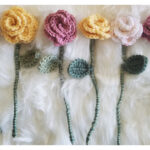 Lovely Long Stem Roses Crochet Free Pattern