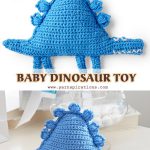 Baby Dinosaur Toy Crochet Free Pattern