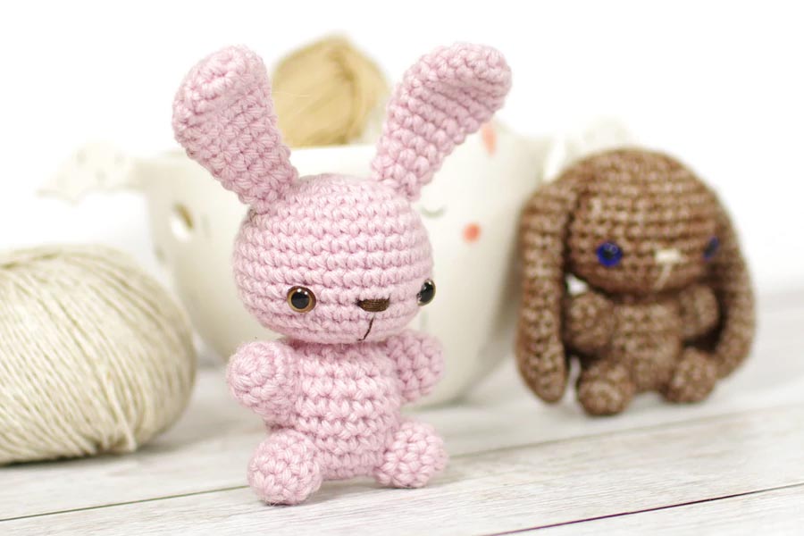 Crochet Tiny Bunnies Free Pattern