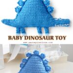 Baby Dinosaur Toy Crochet Free Pattern