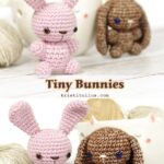 Crochet Tiny Bunnies Free Pattern