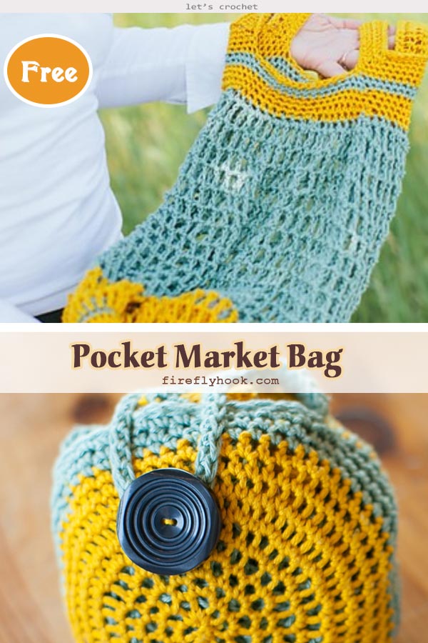 Pocket Market Bag Free Pattern