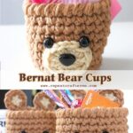 Bernat Bear Crochet Cups Free Pattern