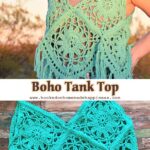 Crochet Boho Tank Top Free Pattern