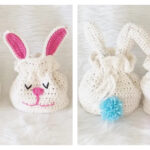 Crochet Bunny Treat Bag Free Pattern