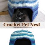 Crochet Pet Cat Nest Free Pattern