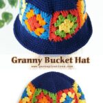 Granny Bucket Hat Crochet Free Pattern