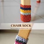 Crochet Chair Socks Free Pattern