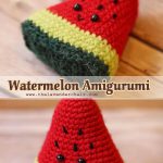 Watermelon Amigurumi Crochet Free Pattern