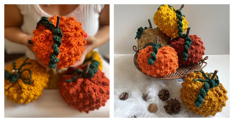 Bumpy Pumpkin Free Crochet Pattern
